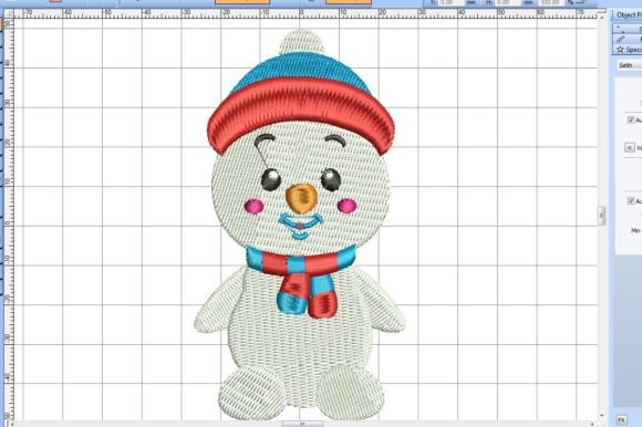 Beautiful Snowman: A Seasonal Embroidery Review