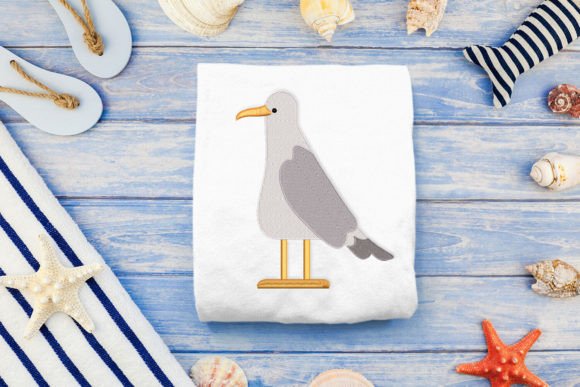 Cartoon Seagull: A Seasonal Embroidery Review