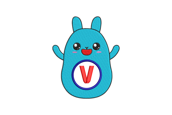 Cute Rabbit Letter V: A Seasonal Embroidery Review