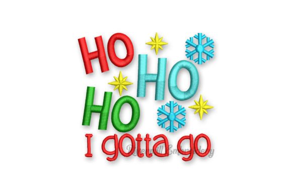 Ho Ho Ho I Gotta Go: A Seasonal Embroidery Review