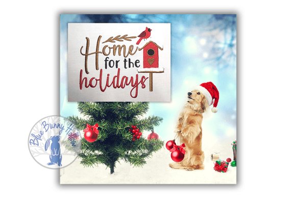 Home for the Holidays Embroidery Design Review